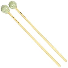 Professional Marimba and Vibrafon Beater Yarn wrapped, medium soft 30 x 23 mm Rattan shaft, length 400 mm Box contents: 1 pair