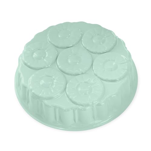 Nordic Ware Cake Pan Pineapple Upsidedown, 8-cup, Sea Glass
