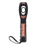 Baguette de scanner de sécurité polyvalente : peut détecter simultanément les métaux magnétiques et non magnétiques, et offre également une excellente sensibilité de détection sur les matériaux en cuivre et en aluminium.