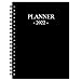 2022 Tagebuch, Wochenplaner mit Monatsregisterkarten, Rückentasche, flexibler Einband, Doppeldrahtbindung, einfaches Organisieren des täglichen Lebens, 14×17,5cm, schwarz