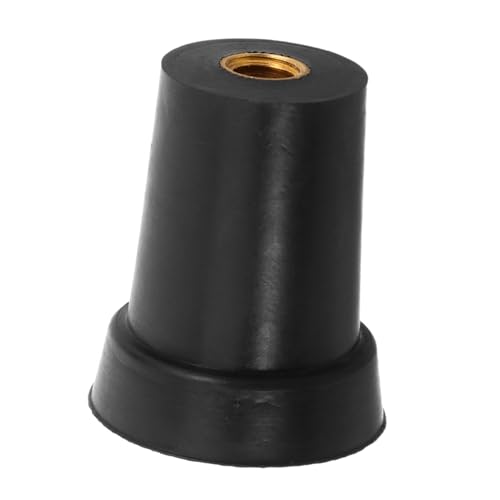 GALPADA 8 Cello Accessories Cello Endpin Rest Anti Slip Mat Bass Endpin Rubber Pad Instrument End Protectors Multipurpose Non-slip Mat Instrument Accessories Brass Black