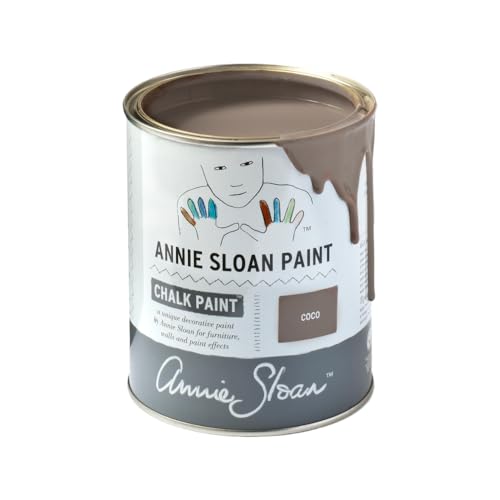 Annie Sloan Chalk Paint® (Coco, 1 Litre/33.8 Fl Oz) a unique decorative paint for furniture, cabinets and home décor with no sanding or priming
