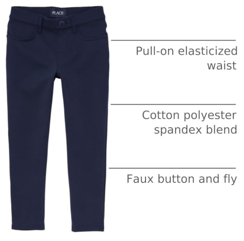 Image of The Children's Place Girls' Ponte Knit Pull on Jeggings