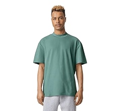 ae7xs4MOCK NECK SHIRTSとpants American Apparel Unisex Pique Mockneck T-Shirt, Style G1PQ