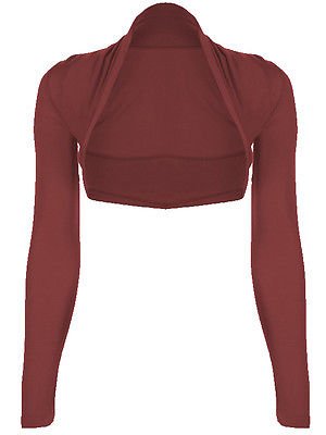 The Celebrity Fashion - Boléro - Femme Rouge Bordeaux Cover