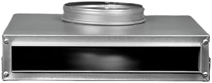 BUILDMART - 12" Plenum Box for [12" Linear Slot Diffuser - (1 Slot) Single Slot] Premium Insulated Galvanized Sheet Metal Plenum Box for Heating and Cooling - Texas Buildmart image 5