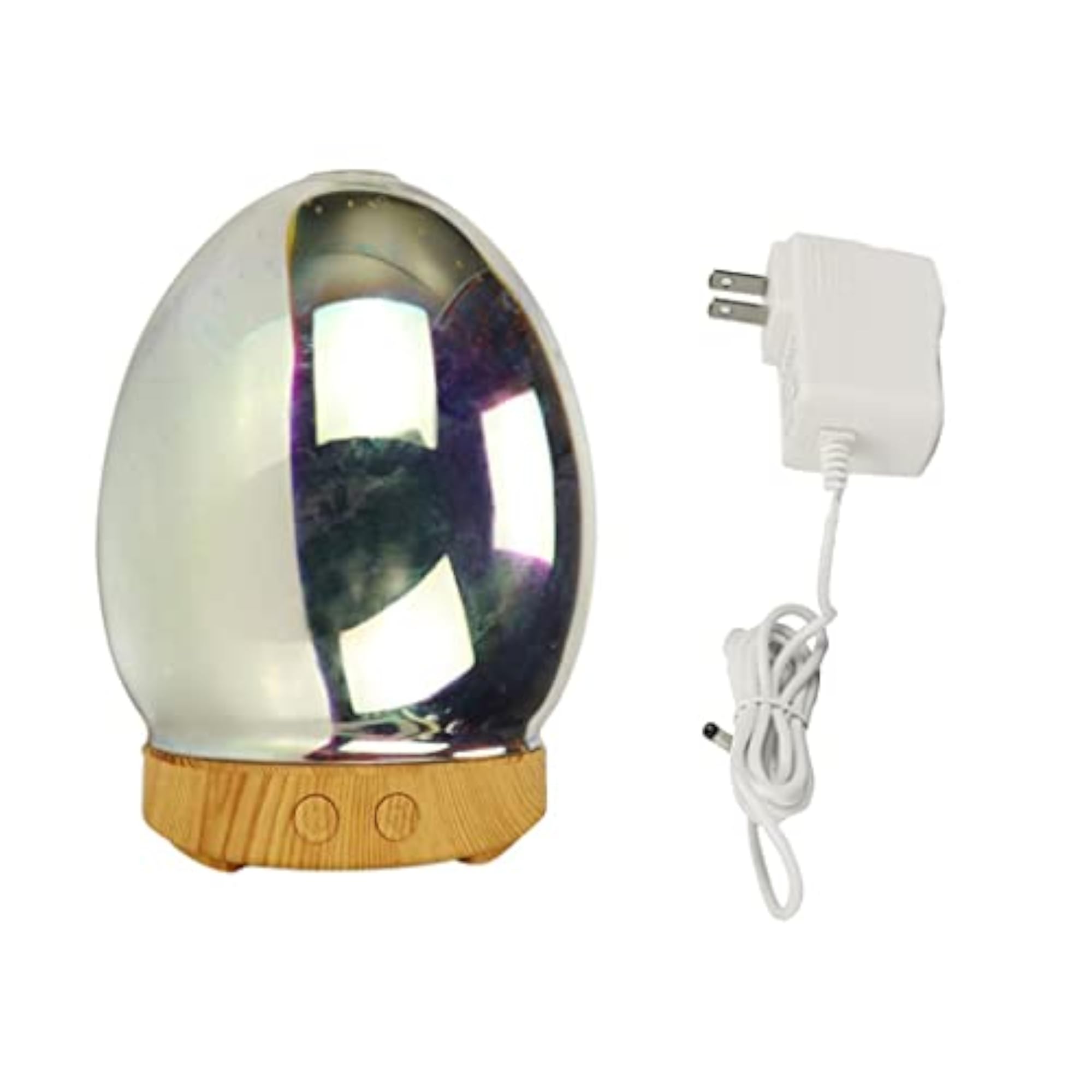 3D Light Glass Humidifier, Essential Diffuser with Dragonfly Design