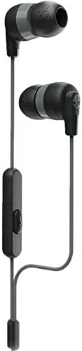 Skullcandy Ink'd+ In-Ear Wired Earbuds, Microphone, Works with Bluetooth Devices and Computers - Black