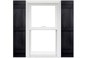 Polaris Homeside Vinyl Shutters for Exterior Windows