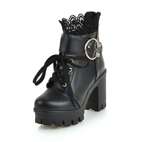 [XICREX] ���f�B�[�X�u�[�c ���q�[�� �҂ݏグ ���� �v�C �V���[�g�� �`�����L�[�q�[�� ���� �n�C�q�[�� ���[�X�t�� �V���[�Y 23.0 cm �J�W���A�� �H�~ �u���b�N �ʋ� ����~�� �V���[�g�u�[�c �� �� 10cm