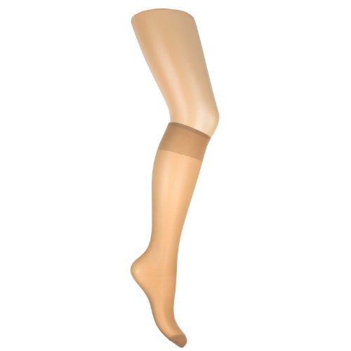 Women's 2 Pair Pack Viva Satin Sheer Knee Highs