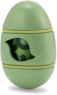 Beco Pets Beco, Bamboo Dog Poop Bag Dispenser, Non Slip Bungee Fitting, Green