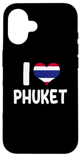 I Love Phuket Island Thailand yY ^C n[g X}zP[X iPhone 16 p