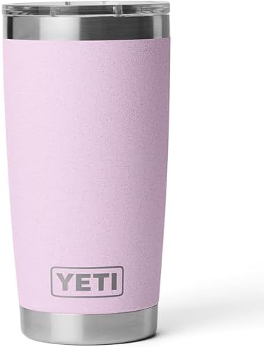 YETI Rambler 20 oz Stainless Steel Vacuum Insulated Tumbler w/Mag...