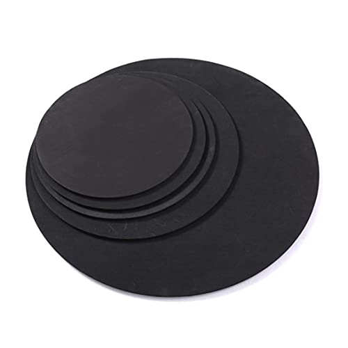 BUJIATANG Drum Mute Pad 10Pcs Drum Mute Pads Five Drums Three Cymbals Jazz Drum Silencer Pad Drumming Practice Pad Set - Thumbnail 4