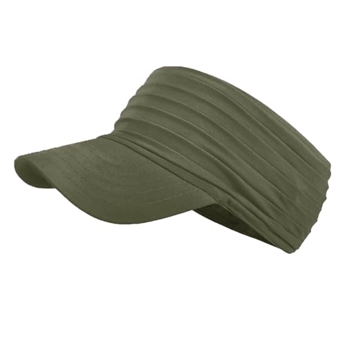 Image of Sports Sun Visor for Men Women UV Protection Lightweight Packable Stretchy Hats for Running, Tennis, Golf