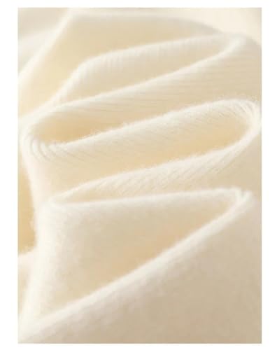 Women's Winter Knitted Wool Pants Cashmere Straight Floor-Length Trousers2