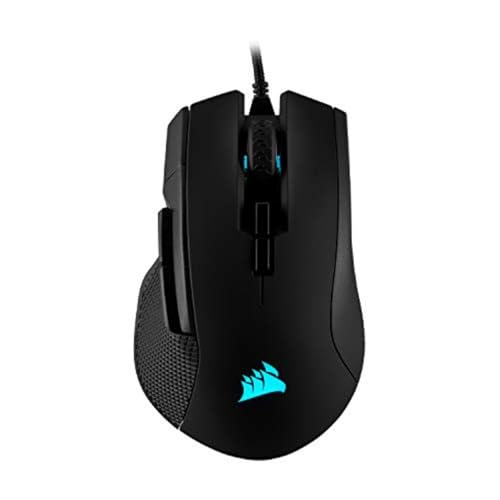 Corsair IRONCLAW RGB Wired FPS/MOBA Gaming Mouse – 18,000 DPI – 7 Programmable Buttons –...