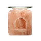 Aromasenses.- Quemador de Sal del Himalaya para Aceites Esenciales (Indra)