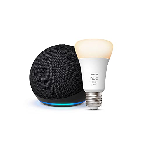 Echo Dot (5e génération) | Anthracite + Philips Hue White…