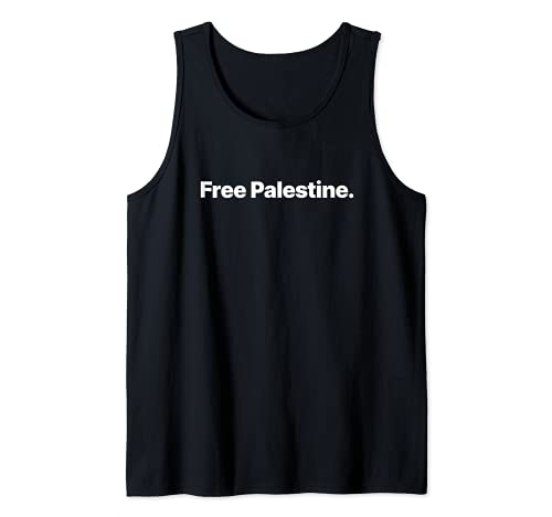 Free Palestine Camiseta sin Mangas