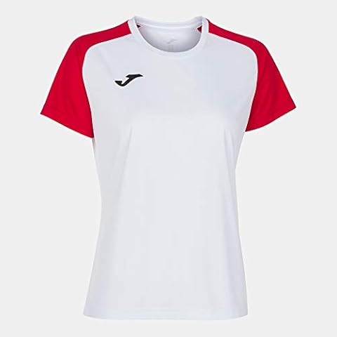 Sudadera Joma Academy IV Manga Corta Blanco Rojo Mujer Cover