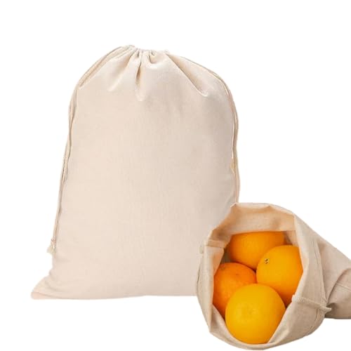Sacca per Spianatoia in Cotone Ecologico Riciclato, Sacchetto per il pane, far durare il pane più a lungo, prodotto ecologico, Neutra, per festa di compleanno bambini souvenir, 80x48 cm, Canapa