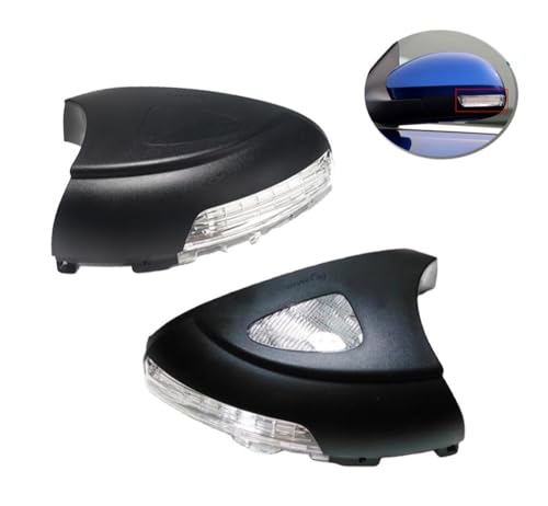Luz Posición Coche para Sharan 2012-2015 Cubiertas Espejo Lateral Retrovisor 2