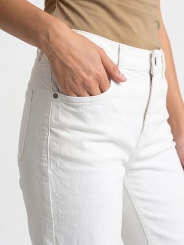 Image of Urbano Fashion Women's Mid Rise Bootcut Washed Jeans Stretchable