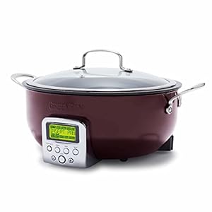 GreenPan-Elite-Essential-Smart-Electric-6QT-Skillet-Pot-Presets-to-Sear-Saute-Stir-Fry-and-Cook-Rice-Healthy-Ceramic-Nonstick-and-Dishwasher-Safe-Parts-Easy-to-use-LED-Display-Fantasy-Fig