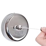 JHHSYU Retractable Clothesline 304 Stainless Steel Durable with Heavy Duty Adjustable Rope Shower Clothes Line for Outdoor and Indoor