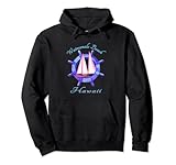 Waimanalo Beach Hawaii Segelboot Segelurlaub nautisch Pullover Hoodie