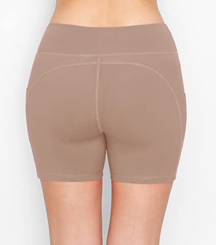 Image of ALWAYS Women's Super Soft Biker Shorts - 3 inch / 5 inch / 8 inch High Waisted Yoga Running Dance Spandex Shorts
