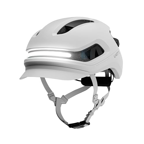 Image of AURA Smart E-Bike Helmet with MIPS Safety, NTA-8776 Certified for 28mph, Integrated 500 Lumen LED Lights, Crash Detection, Turn Signals and Automatic Brake Light
