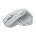 Logitech MX Master 4, Ergonomic Wireless Mouse with Advanced Performance Haptic Feedback, Ultra-Fast Scrolling, USB-C Charging, Bluetooth, Windows, MacOS - Pale Grey