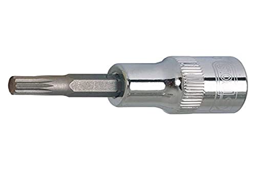 KS-Tools 918.1445-E 1/4" CHROME+ Bit-Stecknuss X, Transparent, Variety pack