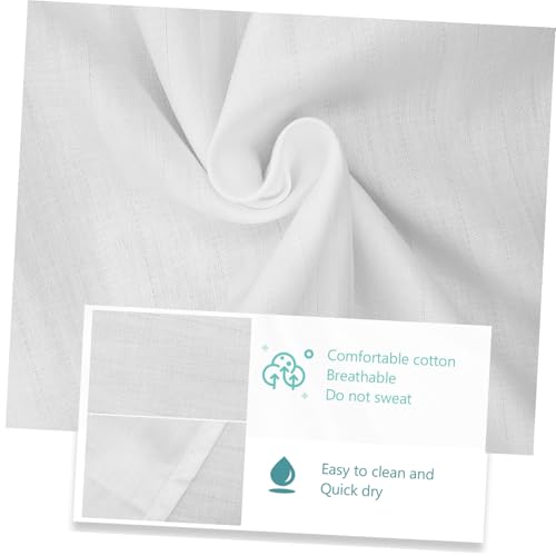 Drap housse de massage coton blanc 117 X 220 CM léger drap de table