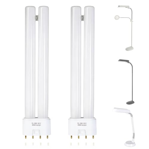 PL18-B Replacement Bulb Compatible with OttLite 18W 2G11 Base 2-Pack