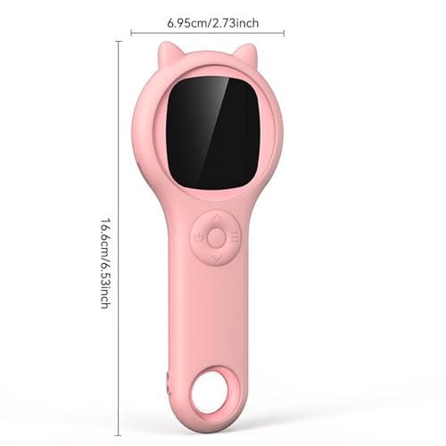 Microscope portable de poche mini instrument scientifique junior rose 2 pouces - 2