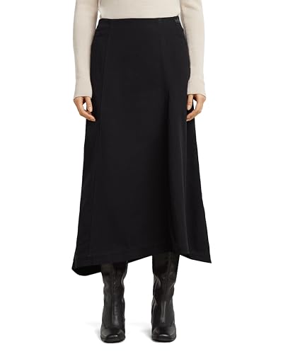 Jupe flare G-STAR noir dk black gd D27941 pour femme taille 23