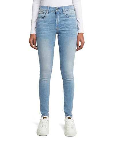G-STAR Damen 3301 Skinny Jeans, Blau (lt Indigo Aged D05175-8968-8436), 28W...