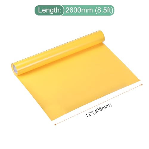 Vinyle HTV jaune facile à désherber et à couper pour projets textiles - 3