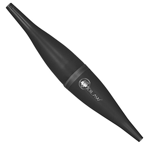 DILAW Shisha Ice Bazooka + Alu Mundstück + Silikonschlauch Set Kombinierbar mit Allen Handelsüblichen Schläuchen Black – Bild 3