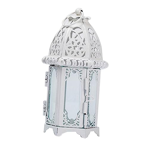 Cabilock Hanging Lantern Decorative Metal Lantern Candle Lantern Vintage Lantern Candle Holder