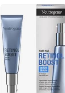 Neutrogena | Retinol Boost Anti-Aging Serum (30 ml Pumpflasche) - Gesichtspflege gegen sichtbare Zeichen des Alters - Retinol-Serum für alle Hauttypen