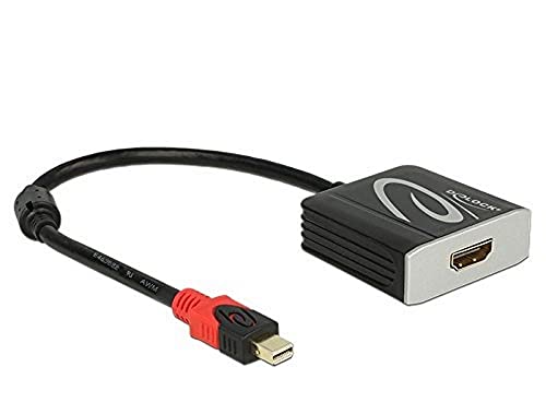 Cable Mini Displayport a HDMI 2.0 DeLOCK activo 62735 de alta fidelidad 4K negro