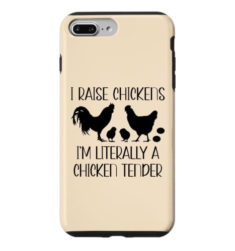 Chicken Mom I Raise Chickens I'm Litterally a Chicken Tender �X�}�z�P�[�X iPhone 7 Plus/8 Plus �p