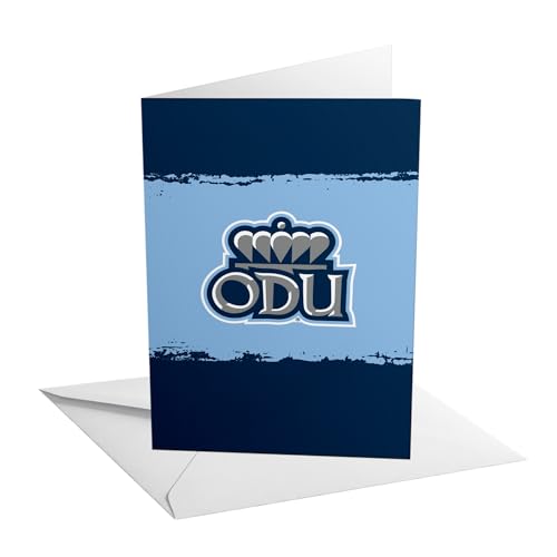Desert Cactus Old Dominion University 5x7 Inch Greeting Card ODU Monarchs Single Folded Cardstock with Envelope Party Celebration Officially Licensed (5x7 Card B - Thank You)