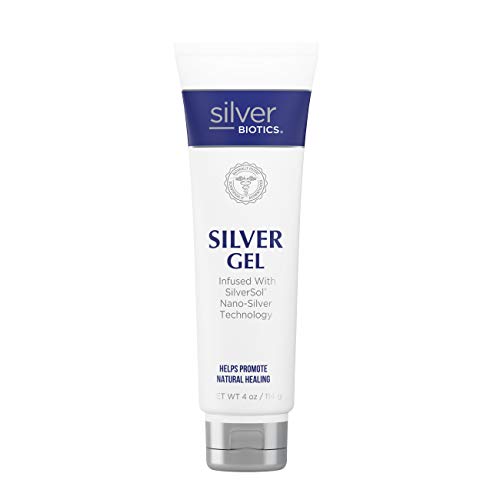 American Biotech Labs Silver Biotics Silver Gel Infused w/SilverSol Nano-Silver Technology 4oz