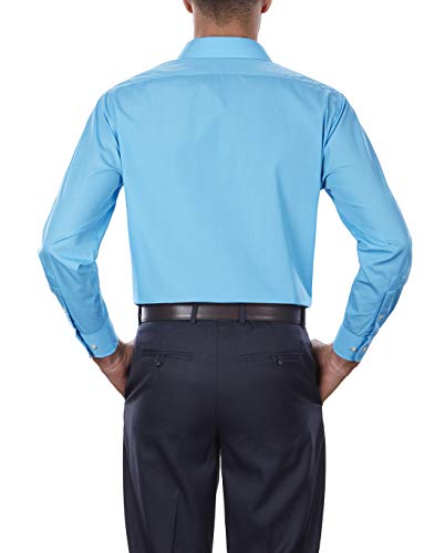 Image of Arrow 1851 Men's Dress Shirt Poplin (Available in Regular, Fitted, Slim, and Extreme Slim Fits)